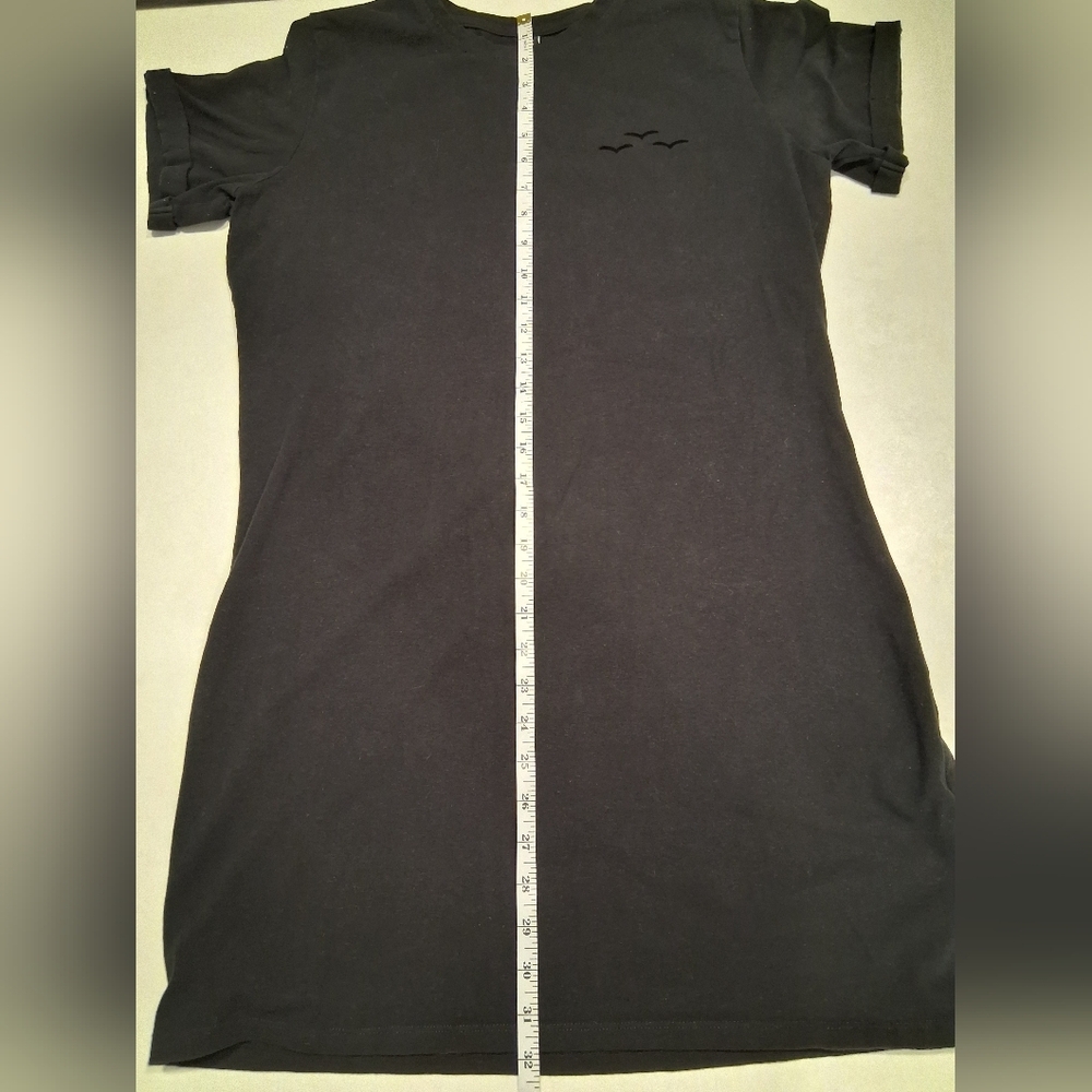 Lazypants/ Black T-Shirt Dress/ Cotton Blend/ Size US M - Picture 10 of 11
